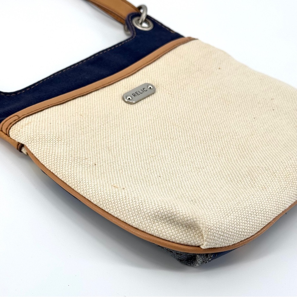 RELIC Floral Embroidered Canvas Crossbody Bag - Picture 5 of 14